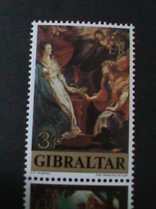 GIBRALTAR 1977 SC#359//62 NUDE ARTS PAINTING PAUL RUBENS 400TH ANNIV-MNH VF