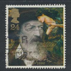 Great Britain SG 1607    Used  - Lord Tennyson