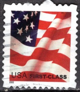 USA; 2002: Sc. # 3623  Used Perf. 11 1/4 on 2, 3 & 4 sides Single Stamp w/Micro