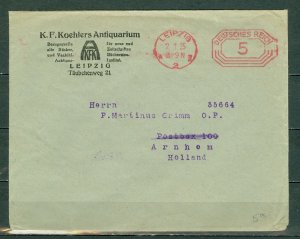 LEIPZIG 1925 SCARCE STATIONERY ENVELOPE