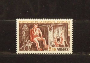 14718   ANDORRA, FRENCH   MNH # 177                CV $ 9.75