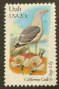 Scott#: 1996 - Utah single stamp MNH OG