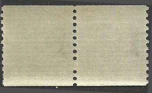 # 845 MINT HINGED Line Pair JAMES MONROE