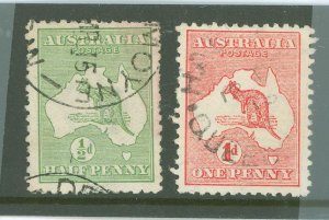 Australia  #1-2 Used Single