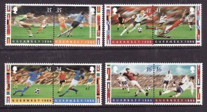 Guernsey-Sc#566-9- id9-unused NH set-Sports-European Soccer-1996-please note
