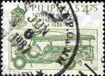 Jeepney Bus, Philippines SC#1840 used