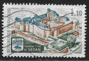 France #1313 1.10fr Chateau and Fort de Sedan