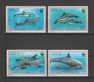 NIUE 1993 WWF SG 763/6 MNH