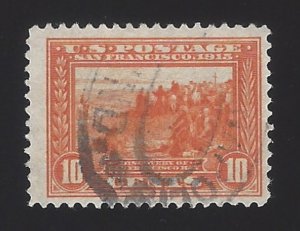 US #400A 1913 Orange WMK 190 Perf 12 Used F-VF SCV $20