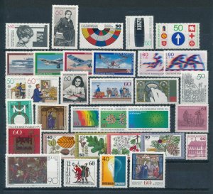 West Germany 1979 Complete Year Set  MNH