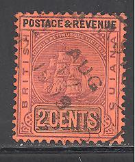 British Guiana Sc # 161 used (DT)