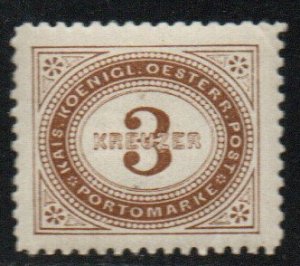 Austria Sc #J3 Mint Hinged