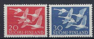 Finland 343-44 MNH 1956 set (an7818)