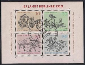 Germany 982 & 1007 & Berlin 9N275 CTO - Souvenir Sheets