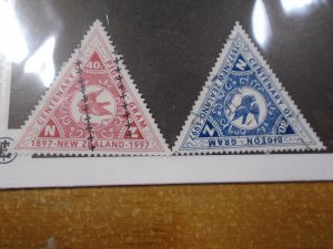 New Zealand  #  1435-36  used