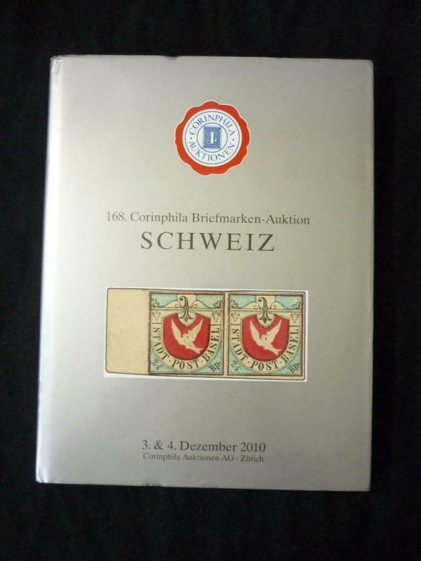 CORINPHILA AUCTION CATALOGUE 2010 SCHWEIZ SWITZERLAND