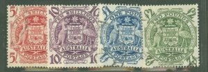 Australia  #218-221  Single (Complete Set)