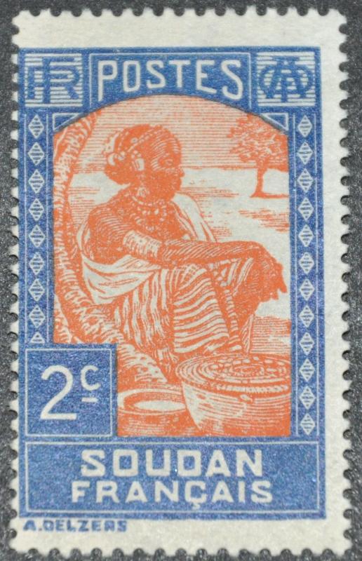 DYNAMITE Stamps: French Sudan Scott #62  UNUSED