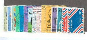 Surinam #382-398 Mint (NH) Single (Complete Set)