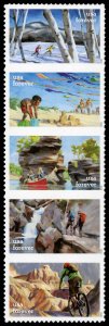 USA 5479a,5475-5479 Mint (NH) The Great Outdoors Strip Of 5  (read description)