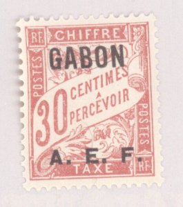 Gabon, Scott #J5, MH