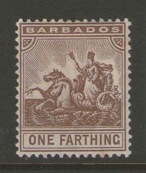 Barbados 1909 Sc 91 MH