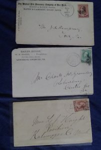 250+ covers! 60: CIVIL WAR &1800's ;WW I,WW II, FDC, first flight,airmail, RPO..