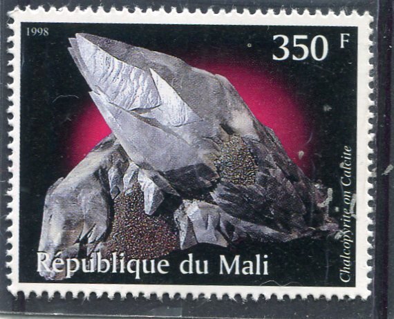 Mali 1998 MINERALS Set 1 value Perforated Mint (NH)