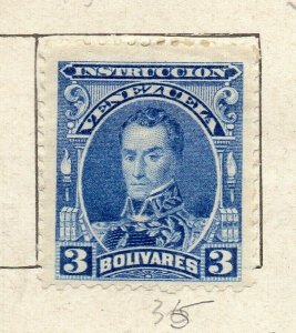 Venezuela 1904-09 Early Issue Fine Mint Hinged 3B. NW-169131