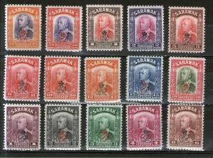 Sarawak 159-173 MNH