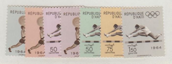 Haiti Scott #510-511-512,C223-C226 Stamp - Mint NH Set