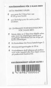 Finland 1990-99 Flower Booklet Sc 836a MNH C5