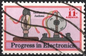 SC#C86 11¢ Electronics Progress: DeForest Audions Single (1973) Used