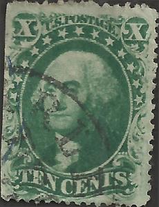 # 35 Green Used FAULT George Washington Type V