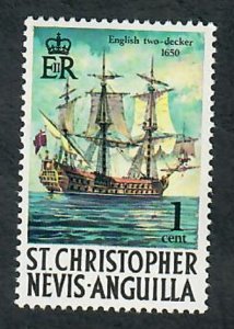 St. Kitts & Nevis #207 Mint Hinged single