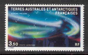 FRENCH ANTARCTIC 1984 3.50fr Aurora Polarus; Scott C80, Yvert 81; MNH