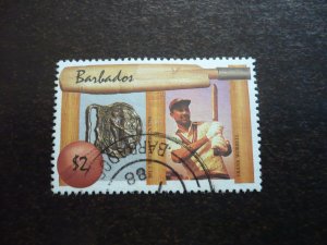 Stamps - Barbados - Scott# 722 - Used Part Set of 1 Stamp