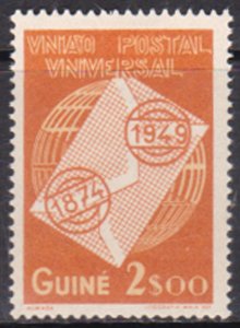 PORTUGUESE GUINEA - 1949 75th ANNIVERSARY OF UPU - 1V - MINT HINGED