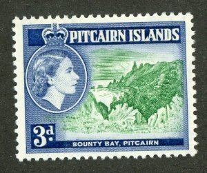 6021 BCX Pitcairn 1957 scott# 24 mvlh* (offers welcome)