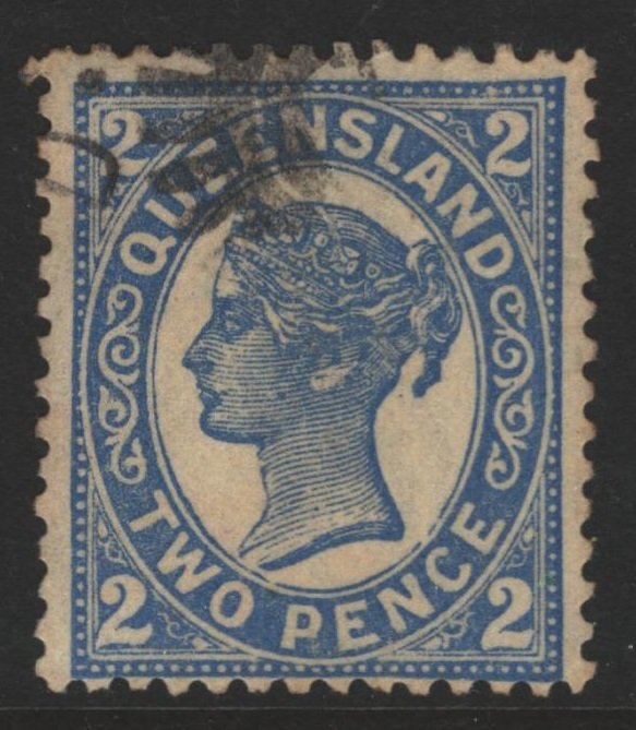 Queensland Sc#114 Used - perf 13x13