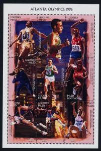 Lesotho 1052 MNH Olympic Games, Sports, Athletics