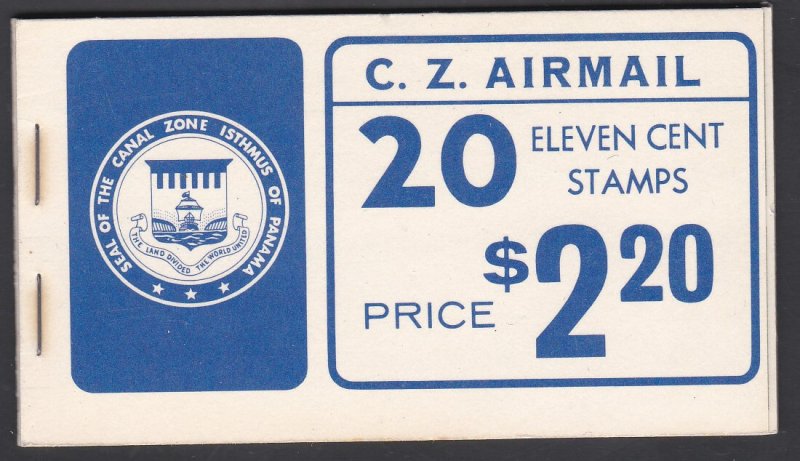 Canal Zone Sc #C49a MNH Booklet