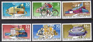 Germany DDR 1722-1725,B180-B181 Olympics MNH VF