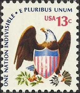 # 1596 MINT NEVER HINGED EAGLE AND SHIELD