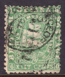 1860 -1861 British Guiana CDC used 24¢ perf 12½ Seal of Colony Sc# 33 CV $80.