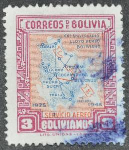 DYNAMITE Stamps: Bolivia Scott #C110  USED