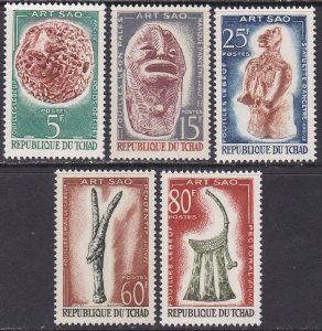 Chad Sc #90-94 Mint VLH