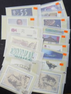 EDW1949SELL : GREAT BRITAIN Beautiful collection of ALL DIFF. Official Unused PC