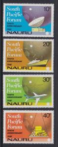 Nauru 1981 South Pacific Forum Scott (240-43) MNH