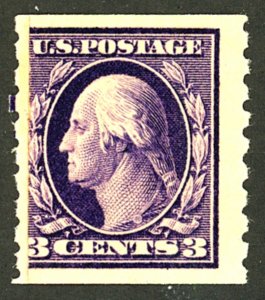 U.S. #394 MINT PASTE UP PERF OG HR